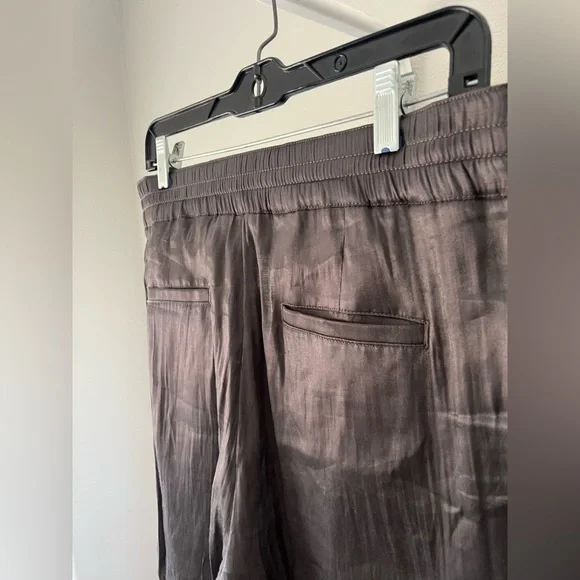 Anthropologie Dark grey shimmering Cargo Pants - Picture 9 of 12